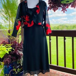 Slip Dress with Jacket